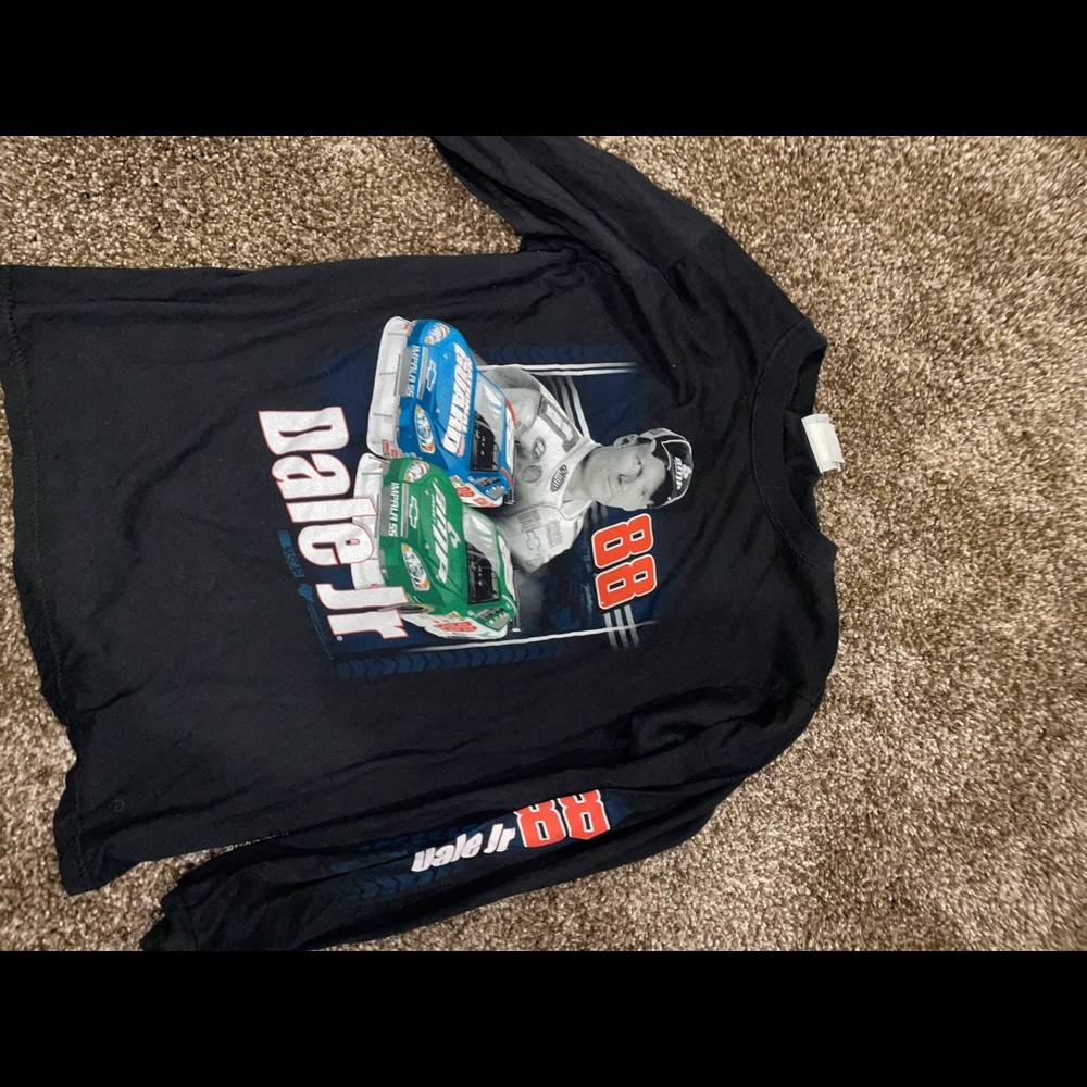 Long sleeve dale Jr nascar tee size M